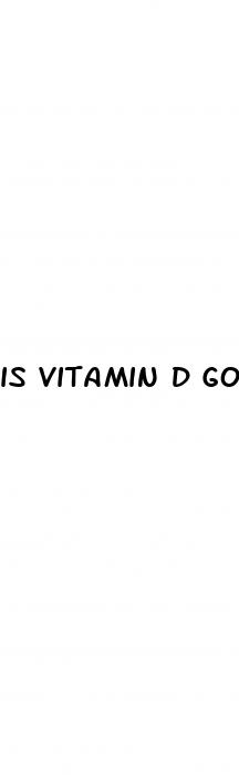 is vitamin d good for erectile dysfunction