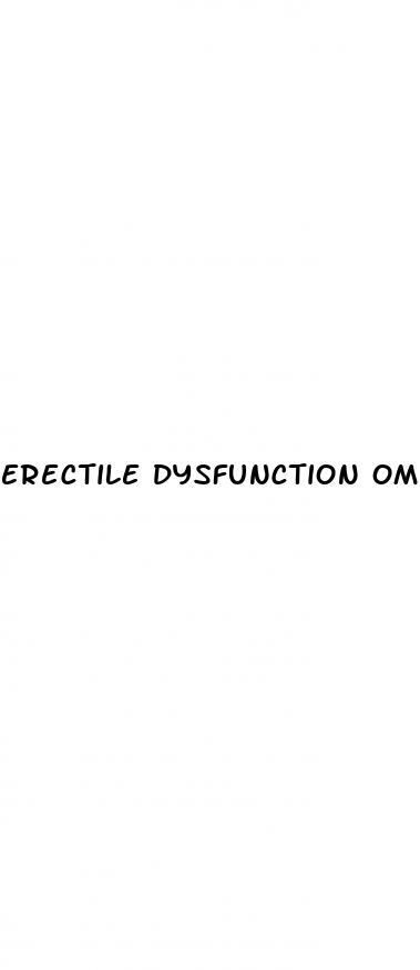 erectile dysfunction omaha