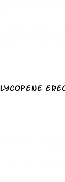 lycopene erectile dysfunction