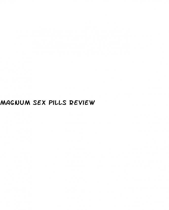 magnum sex pills review