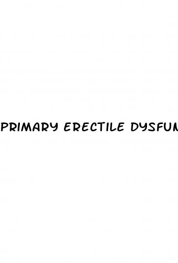 primary erectile dysfunction icd 10