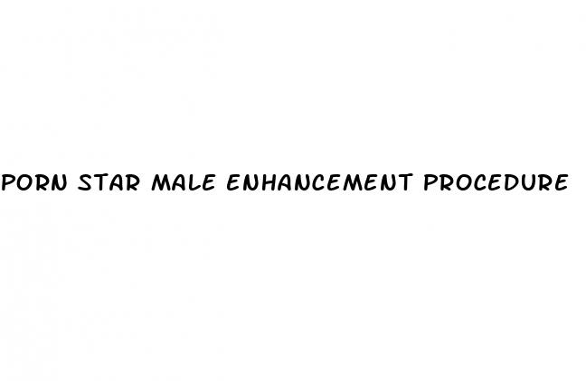 porn star male enhancement procedure