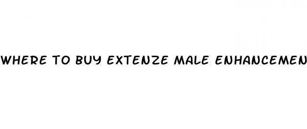 where to buy extenze male enhancement pills