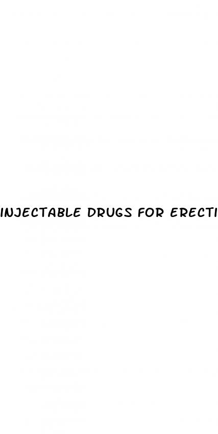 injectable drugs for erectile dysfunction