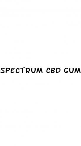 spectrum cbd gummies for sex