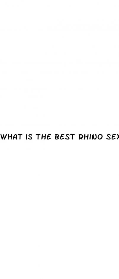 what is the best rhino sex pill