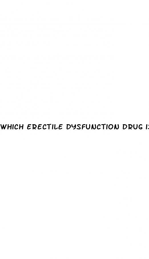 which erectile dysfunction drug is best over the counter