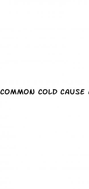 common cold cause erectile dysfunction