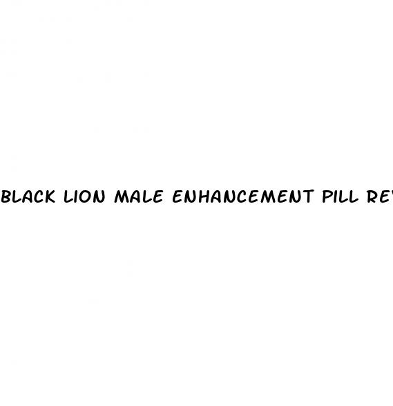 black lion male enhancement pill review