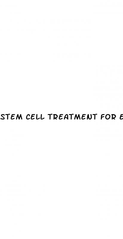 stem cell treatment for erectile dysfunction in india