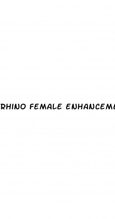 rhino female enhancement pills