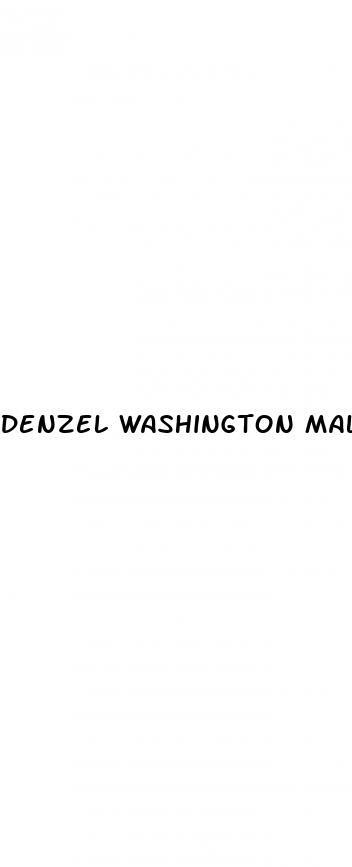 denzel washington male enhancement pills