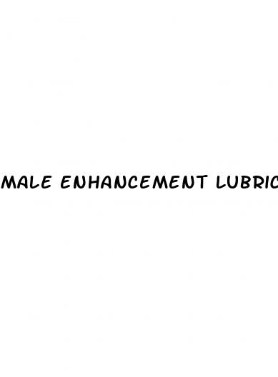 male enhancement lubricant gel