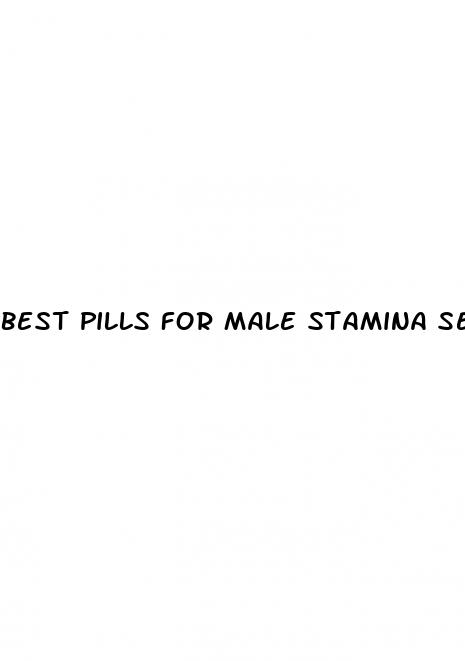 best pills for male stamina sex