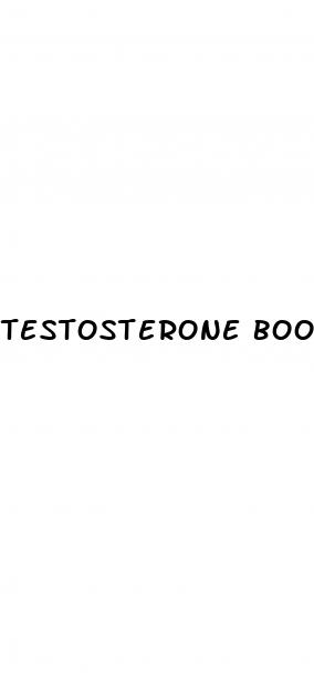 testosterone booster male enhancement