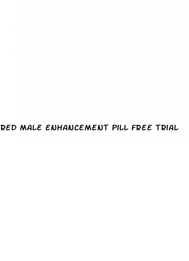 red male enhancement pill free trial