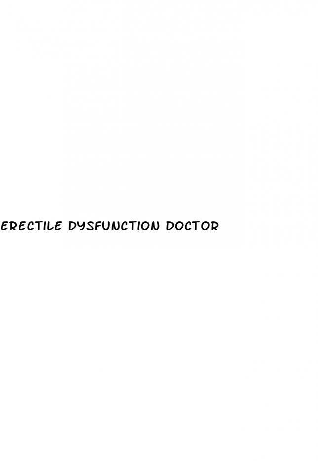 erectile dysfunction doctor