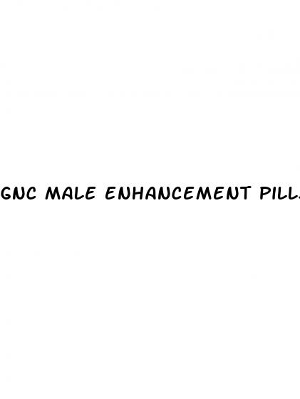 gnc male enhancement pills side effects