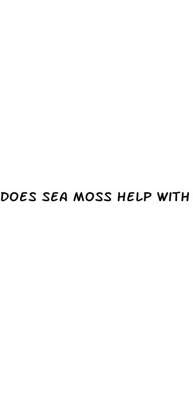 does sea moss help with erectile dysfunction