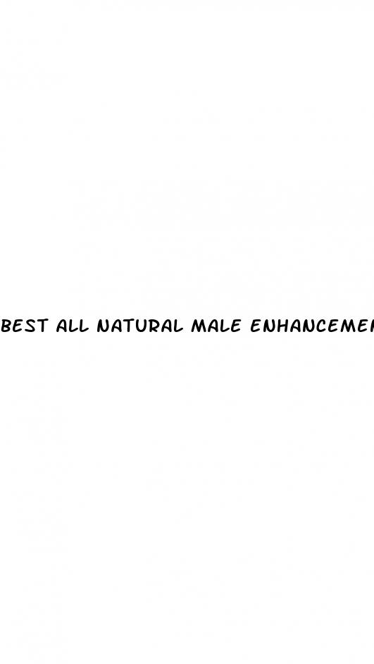 best all natural male enhancement products