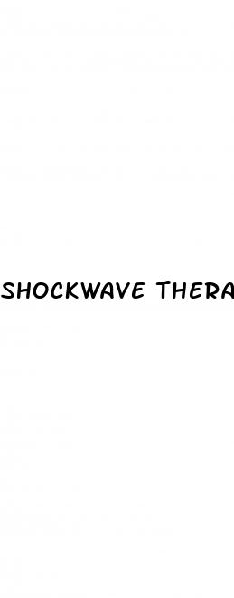 shockwave therapy for erectile dysfunction in clearwater