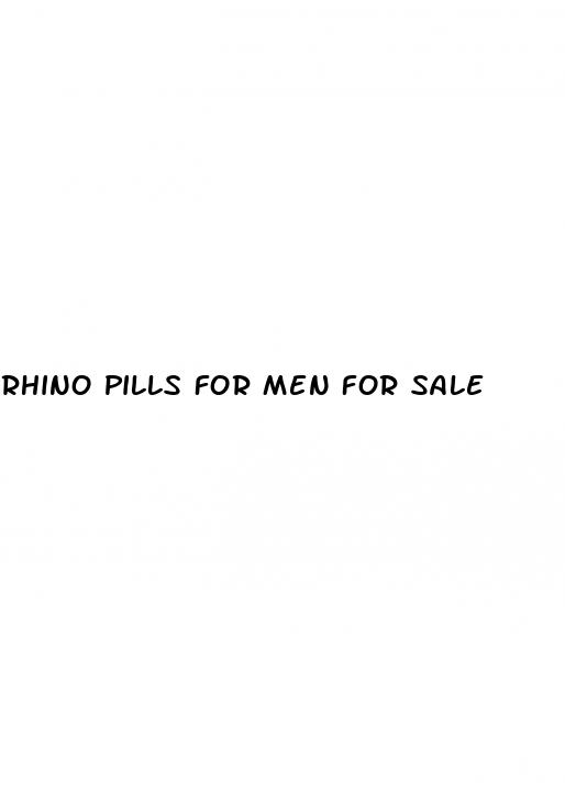 rhino pills for men for sale