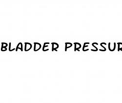 bladder pressure and erectile dysfunction