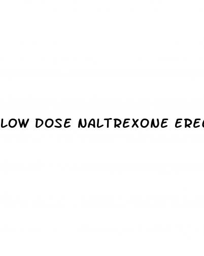 low dose naltrexone erectile dysfunction