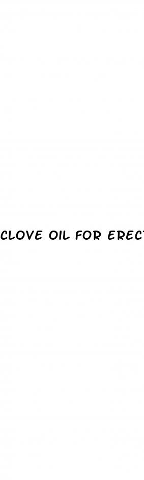 clove oil for erectile dysfunction