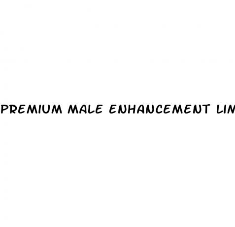 premium male enhancement limited edition