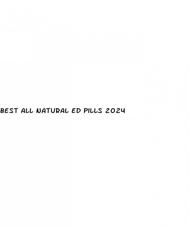 best all natural ed pills 2024