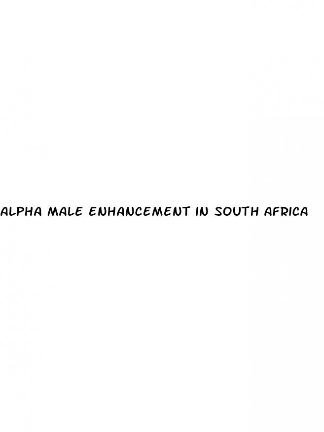 alpha male enhancement in south africa