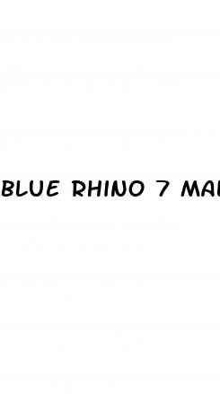 blue rhino 7 male enhancement