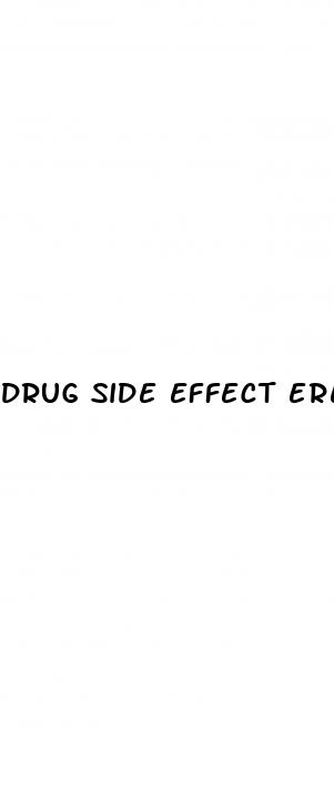 drug side effect erectile dysfunction