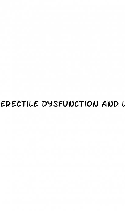 erectile dysfunction and leriche s diseaes