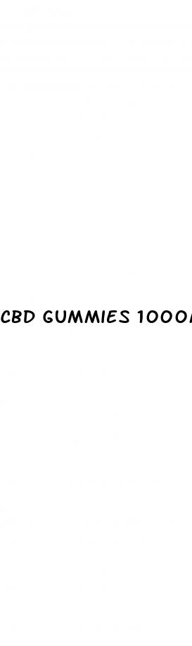 cbd gummies 1000mg for ed