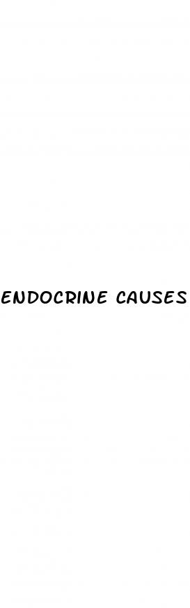 endocrine causes of erectile dysfunction