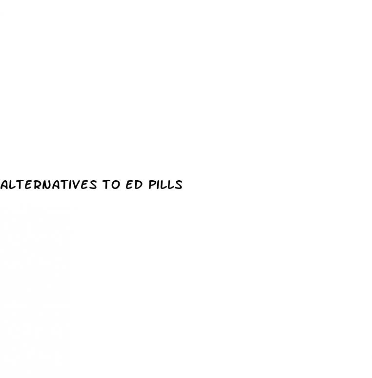 alternatives to ed pills