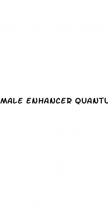 male enhancer quantum pills