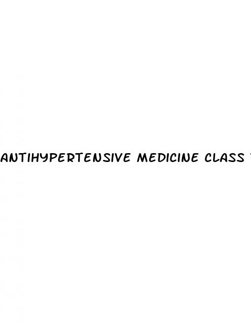 antihypertensive medicine class that is associated with erectile dysfunction