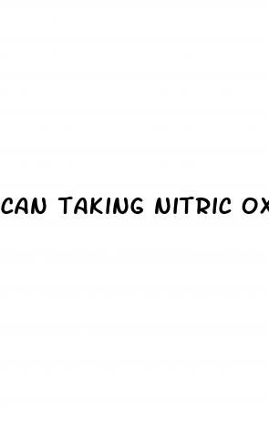 can taking nitric oxide help erectile dysfunction