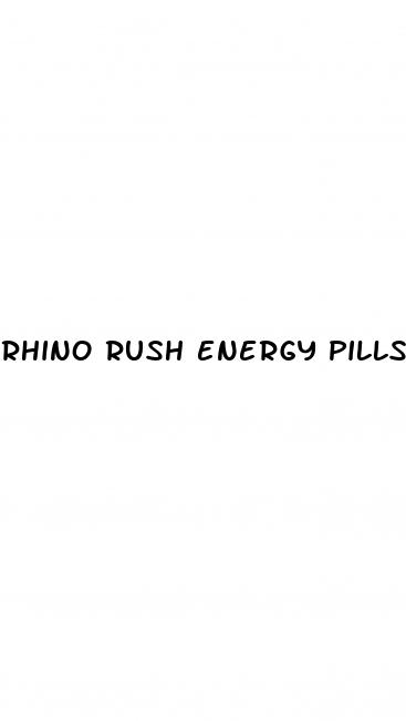 rhino rush energy pills review