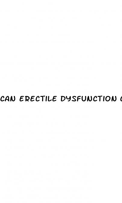 can erectile dysfunction cause depression