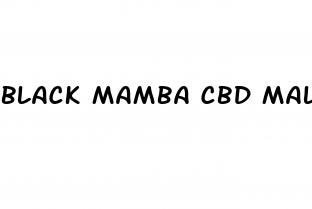 black mamba cbd male enhancement gummies