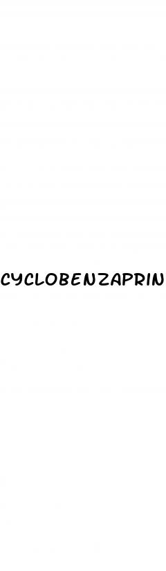 cyclobenzaprine side effects erectile dysfunction