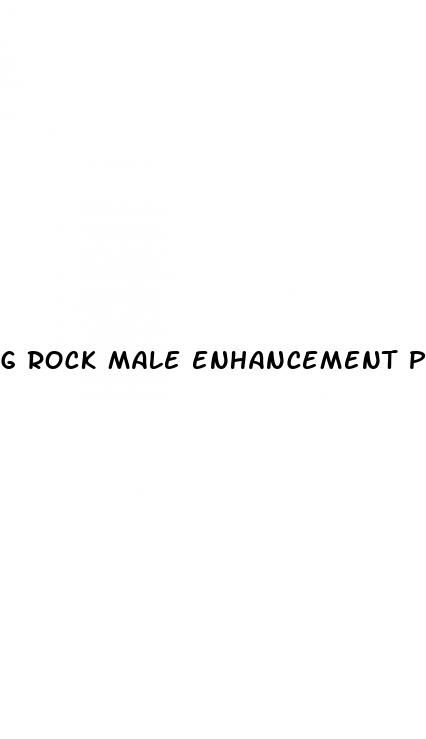 g rock male enhancement pills