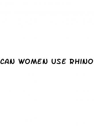 can women use rhino pills