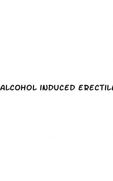 alcohol induced erectile dysfunction reversible