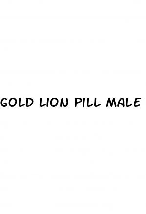 gold lion pill male enhancement supplement