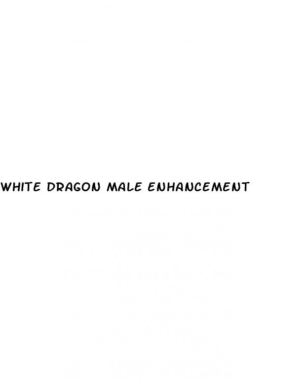 white dragon male enhancement